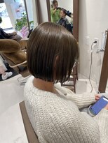 リル 茅ヶ崎(Liru:)&nbsp;黒髪/ボブルフ/ネビージュ/小顔/ワンレン/茅ヶ崎/髪質改善/前髪