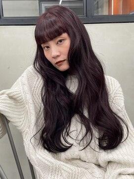 ニコ トウキョウ 渋谷(nico TOKYO) ワインレッド/チェリーレッド/レイヤーカット/ケアブリーチ/赤髪