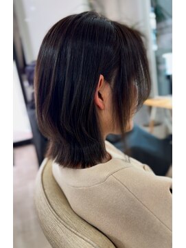 エメヘアデザイン ルイス(Aimer Hair Design Lewis) ブリーチなしダブルカラー/白髪ぼかし/弘前市