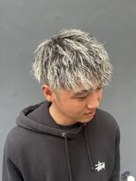 メンズグルーミングナンバーナイン(MEN'S GROOMING NUMBER NINE)&nbsp;ホワイトメッシュツイストスパイラル/姫路