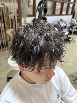 スレッド(SRED) 波まきメンズパーマ