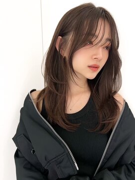 ネイロ バイ ジルブラン 葛西(NeiRo by JIL BLAN) レイヤーカット白髪ぼかしハイライトダブルカラーインナーカラー