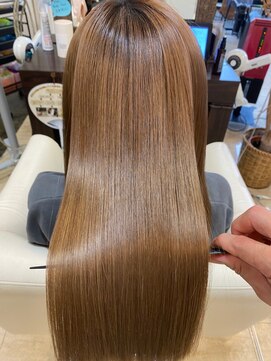 ヴォーチェ フォーヘアー(VOCE for hair) 酸性縮毛矯正サラツヤロングヘアハイダメージ対応
