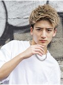 小久保styleフェザーパーマフェザーショートグレーエンドカラー