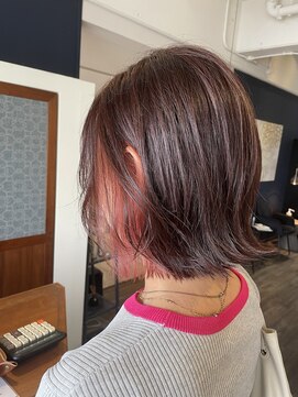 オルシェット(olchette) 外ハネボブとインナーカラー