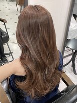 パール(PEAR+L)&nbsp;１ブリーチで作る マロンベージュ【YURI】