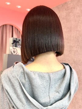 ロンドヴァリー 渋谷店(Lond vallee) くすみベージュ/ボブ/前髪/レイヤー/小顔/髪質改善/縮毛矯正渋谷