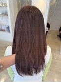 【ピンクブラウン】【艶感カラー】【30代40代】