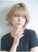 ☆20代30代40代/ミニウルフ/外はねボブ/ボブウルフ/こなれミディ