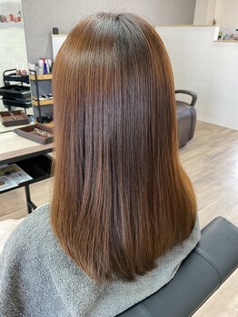 フリー(free)の写真/【真岡市長田】ダメージケアと艶感を両立！お得なプチスパ付きで、心も髪も満たされるサロン体験を…♪