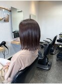 切りっぱなしボブ