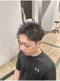 スパイキーパーマ
