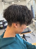 フゥ 宇都宮(FeU)&nbsp;栃木メンズ波巻きスパイラルパーマシャドウパーマツイストパーマ