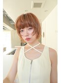 簡単スタイリング！レイヤーの入ったボブ
