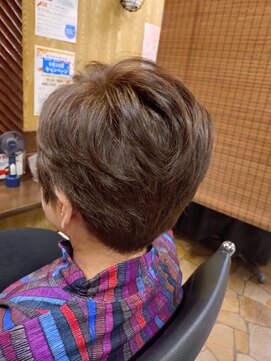 ヘアー カフナ 京急蒲田店(hair kahuna) ショート　ボリュームアップ　ナチュラルパーマ