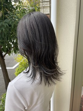 アドゥーヘア ヴィス(A do hair vis) オリーブベージュ