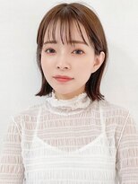 コードライン 港店(CODE.LINE)&nbsp;《CODE.LINE》シルキーベージュ×外ハネロブ