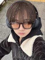 アイトーキョー 渋谷(AI TOKYO)&nbsp;ラウンドマッシュ/シースルーマッシュ/ブラウン