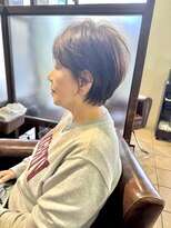 ハピネス クローバー 学園前店(Happiness CLOVER)&nbsp;☆イメチェン大人かわいい★ショートボブ/白髪ぼかし/ハイライト