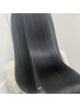 髪質改善メニュー最高峰♪ プラチナシルク美髪矯正カラーエステ ¥16500