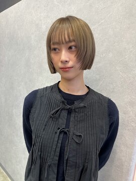 ルピネバイバド(Lupine by bud) ボブレイヤー×グレージュ