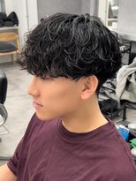 エルマーク 松山(L-MARK) マッシュヘア/波巻きパーマ/men's/スパイラルパーマ