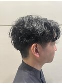 メンズスパイラルパーマ