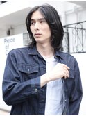 ニュアンスパーマリバースセンターパートニュアンスウルフ