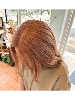 ミューラ(Miuelra)の写真/ブリーチあり・なしも薬剤・配合にこだわる！色落ちまで美しい髪へ導くワンランク上の仕上がり◎