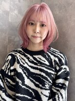 スワン アサヒカワ(SWAN ASAHIKAWA)&nbsp;レイヤーボブ×ピンクデザインカラー