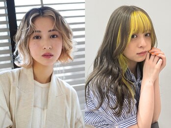 ケンジ 東戸塚(KENJE)の写真/【インナーカラー】大人女性に選ばれるサロン、KENJE東戸塚店。上質で美しい髪色を叶えます【東戸塚】