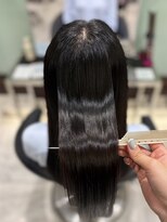パーマ落としラボ アピッシュ 銀座(apish)&nbsp;パーマ落とし髪質改善艶髪ストレート美髪矯正ナチュラル