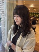 ミディアムレイヤーパーマ