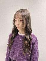 テンペランス(Temperance.)&nbsp;顔まわりレイヤー×モテ髪グレージュ