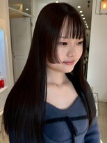 カシータヘアー(Casita hair)&nbsp;デザインカット/顔まわりカット/セミロング/姫カット