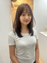 ヘアーワークスヴィクサス 諫早店(HAIR WORKS VIXUS)&nbsp;【小池 楓　骨格に合わせたフェイスレイヤー】