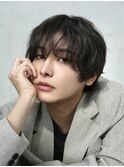 韓国メンズヘア シャドウパーマ ニュアンスパーマ
