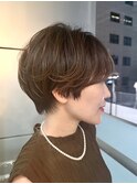 ●杉浦ショート/白髪前髪/ショートボブ/20代30代40代50代/銀座