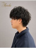 【岡谷市イルフプラザ1F/美容室マルシェ】_ショートウルフ