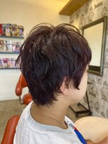 ヴァンファミリー アピタ福井飯塚店(Vanfamily)&nbsp;くせ毛を生かしたベリーショート