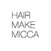 ヘアメイク ミッカ(HAIR MAKE MICCA)のお店ロゴ