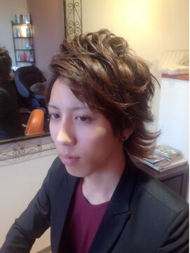 ヘアーファッジ(HAIR FUDGE) 【FUDGE】メンズ パーマスタイル