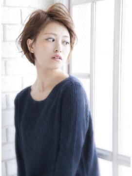 シャンプー ひろせ店(SHAMPOO) ユニセックスなかきあげショート