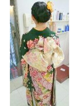 ボイス 成人式着付け2