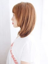 ヘアメイク ナル(hair make nalu) ショートバングのレイヤースタイル