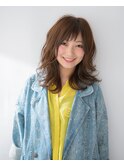 小顔 ことりベージュ ウォーターフォール