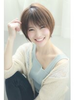 ラソル(lasol) 大人かわいいひし形耳かけクールショートボブ20代～40ラソル浦和