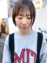 リビング 津田沼(LIVING)&nbsp;マッシュ/くびれヘア/ビタミンカラー/艶ボルドー[津田沼駅]