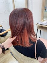 アルト 町田店(arto)&nbsp;＊レッドブラウン×ブラッドオレンジインナー＊