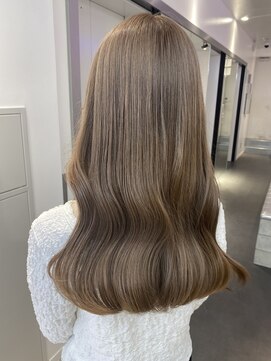 ゲーム 原宿店(GAME) インナーカラー/ダブルカラー/ミルクティーベージュ/ボブ